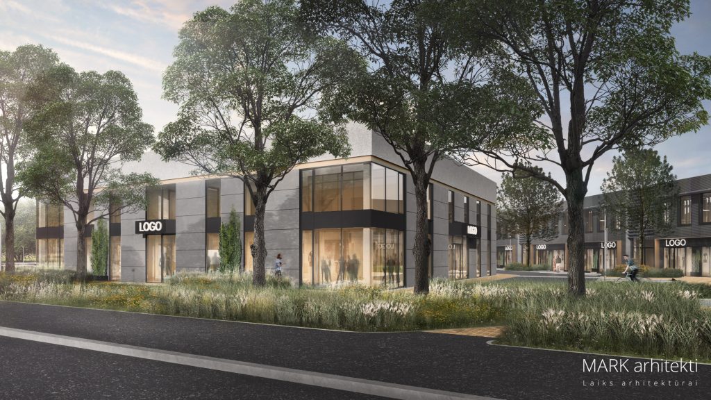 Veidama kvartāls (Ganību dambis 17A) - Business park - visualization