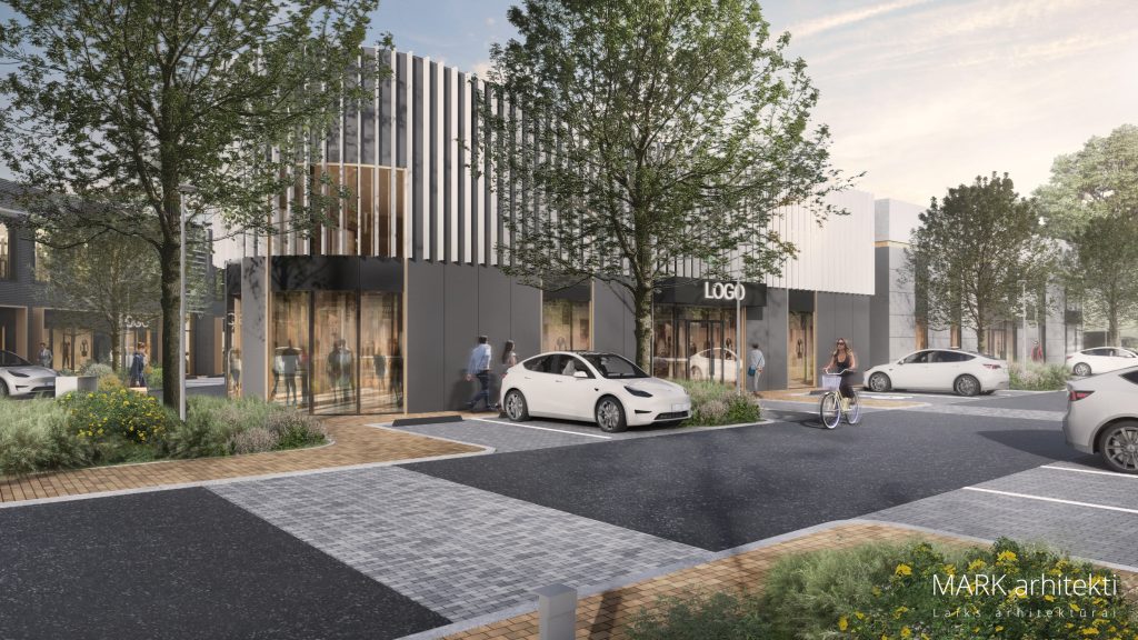 Veidama kvartāls (Ganību dambis 17A) - Business park - visualization