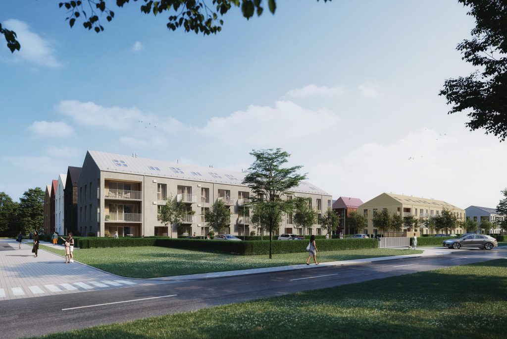 Muuna - 2.kārta (Gaujas iela 5B, Mārupe) - Multi apartment - visualization