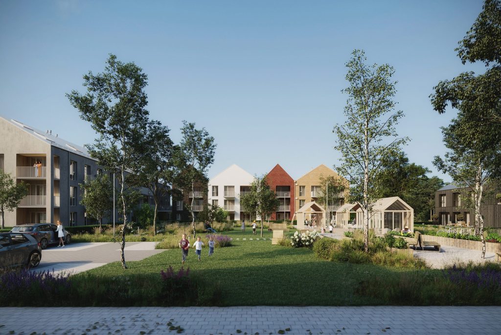 Muuna - 3.kārta (Gaujas iela 5A, Mārupe) - Multi apartment - visualization