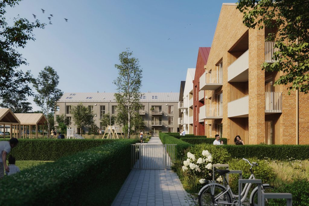 Muuna - 3.kārta (Gaujas iela 5A, Mārupe) - Multi apartment - visualization