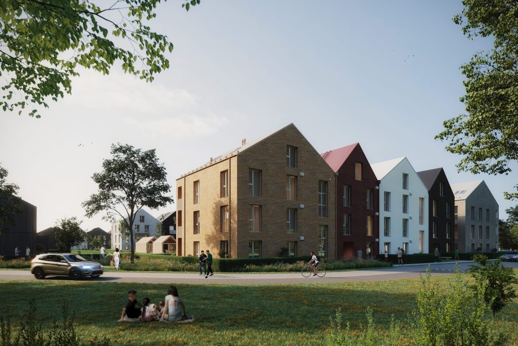 Muuna - 3.kārta (Gaujas iela 5A, Mārupe) - Multi apartment - visualization