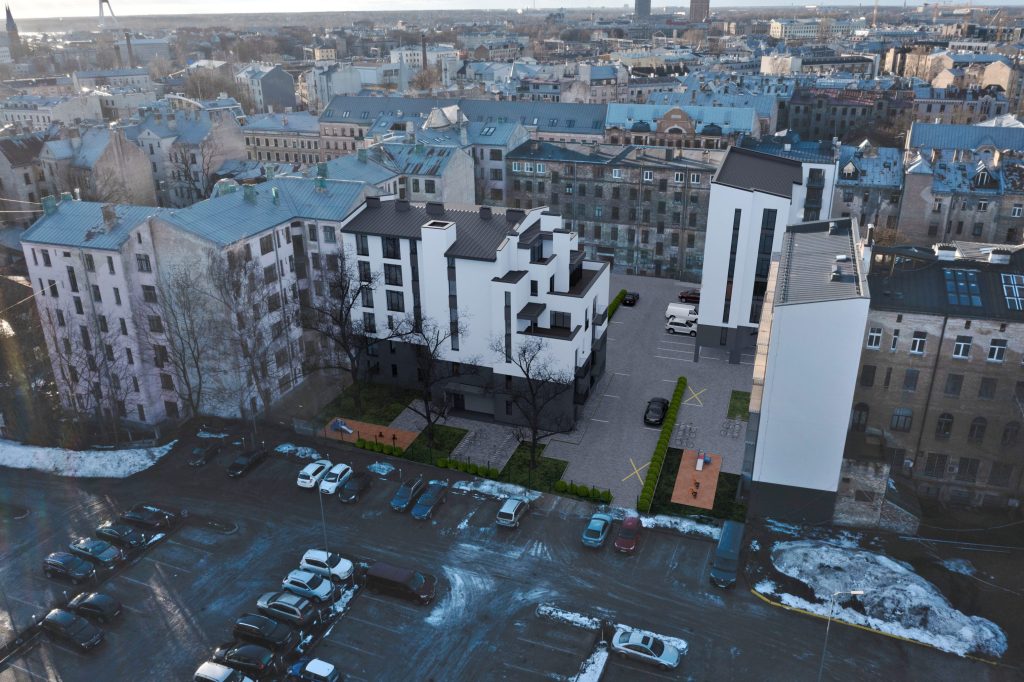 Ģertrūdes kvartāls - 2. kārta (Ģertrūdes iela 67C) - Daugiabutis - vizualizacija