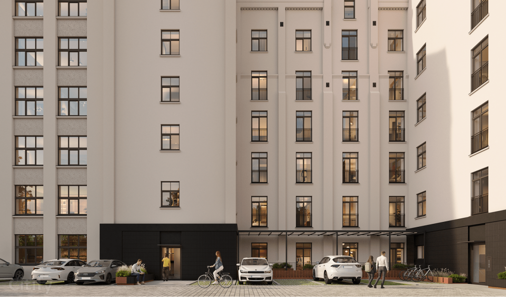 Signature House (Hanzas iela 18) - Korterelamu, Muu äri - visuaalne