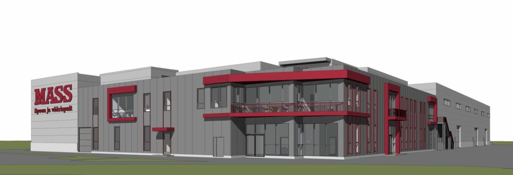 Lepatriinu tee 1 (Lepatriinu tee 1) - Non-food store, Office center, Warehouse / Distribution center - visualization