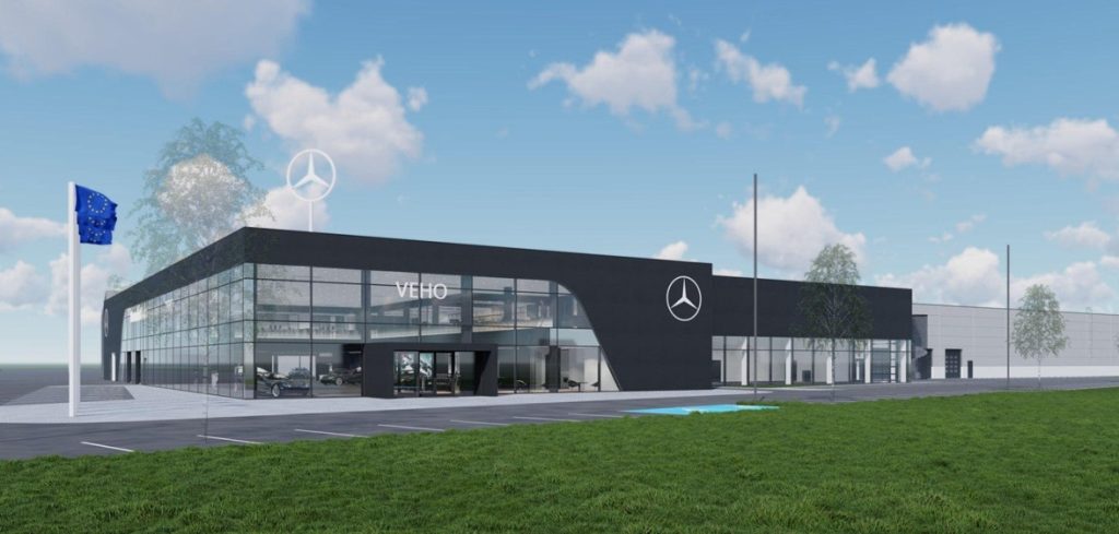 Läike tee 44 (Läike tee 44) - Automobilių centras - vizualizacija