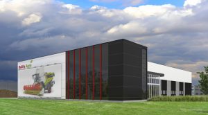 Baltic Agro Machinery AS rasketehnikahall visuaalne