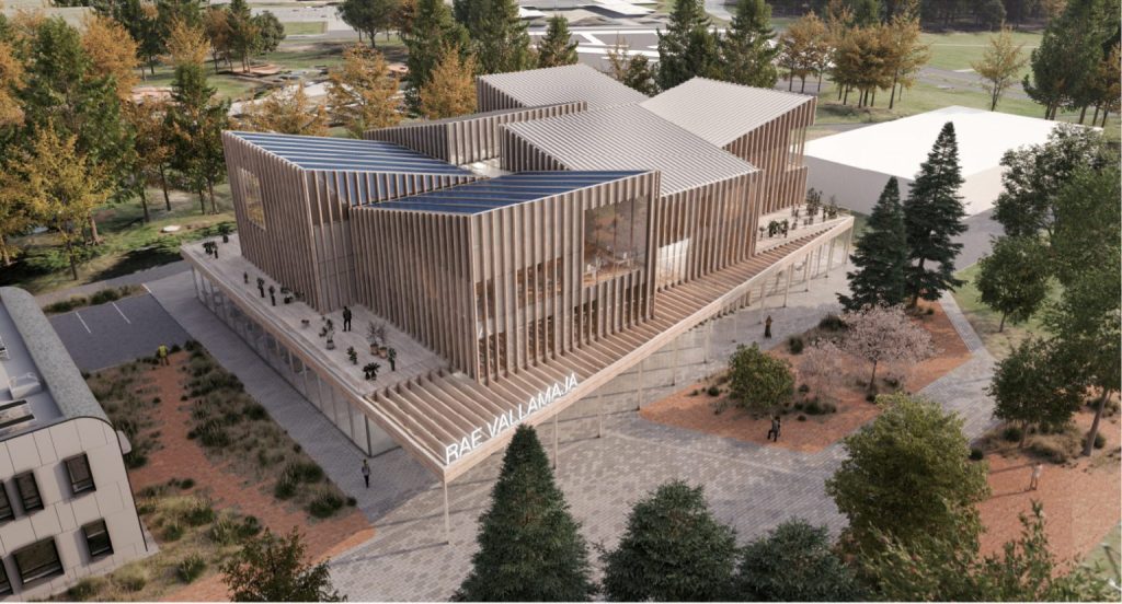 Rae vallamaja (Keskväljak 1/2) - Administratīvā ēka - vizualizācija