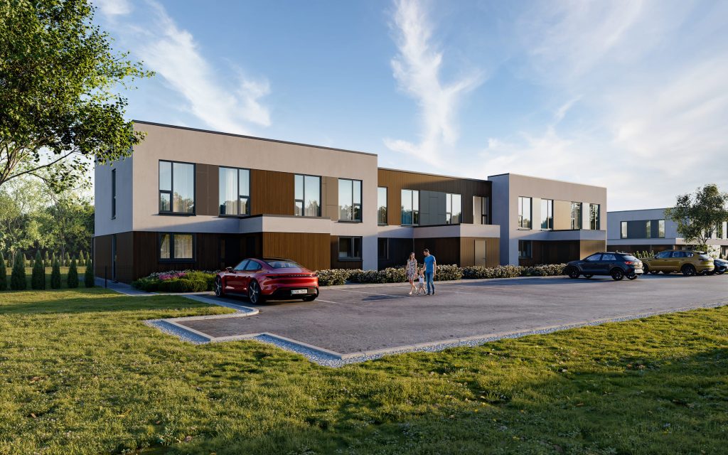 Ääsmäe Kodud (Aasamäe 17) - Row housing - visualization