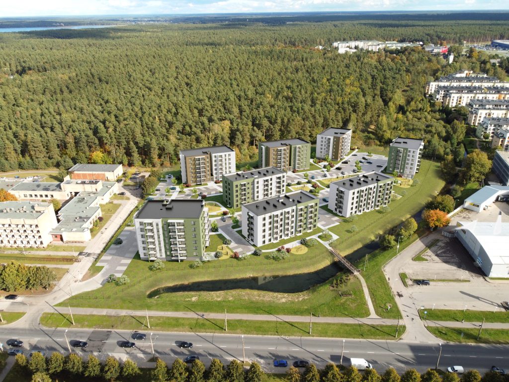 Mežpilsēta - 8. ēka (Hipokrāta iela 16) - Multi apartment - visualization