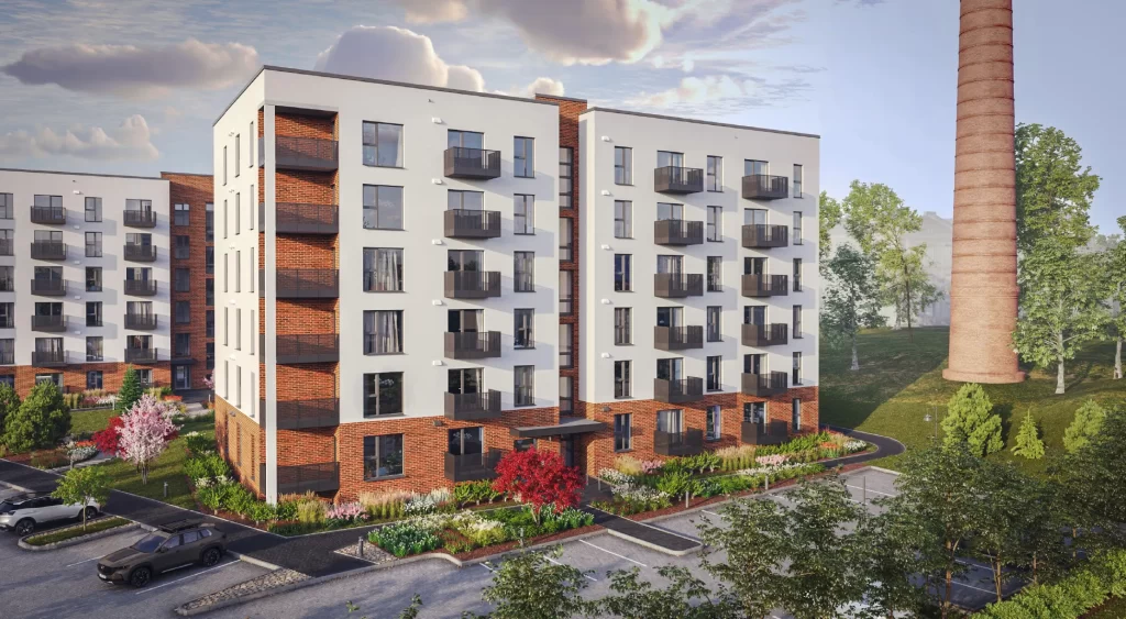 Hartmaņa kvartāls – 2. kārta, 3. ēka (Jelgavas iela 55B) - Korterelamu - visuaalne