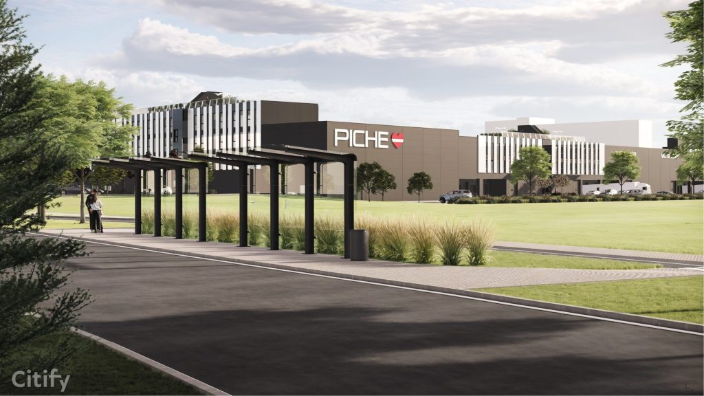 PICHE - Next parks (Rembates iela 1) - Lengvosios pramonės gamykla, Verslo centras, Kitas sporto objektas, Stock office - vizualizacija