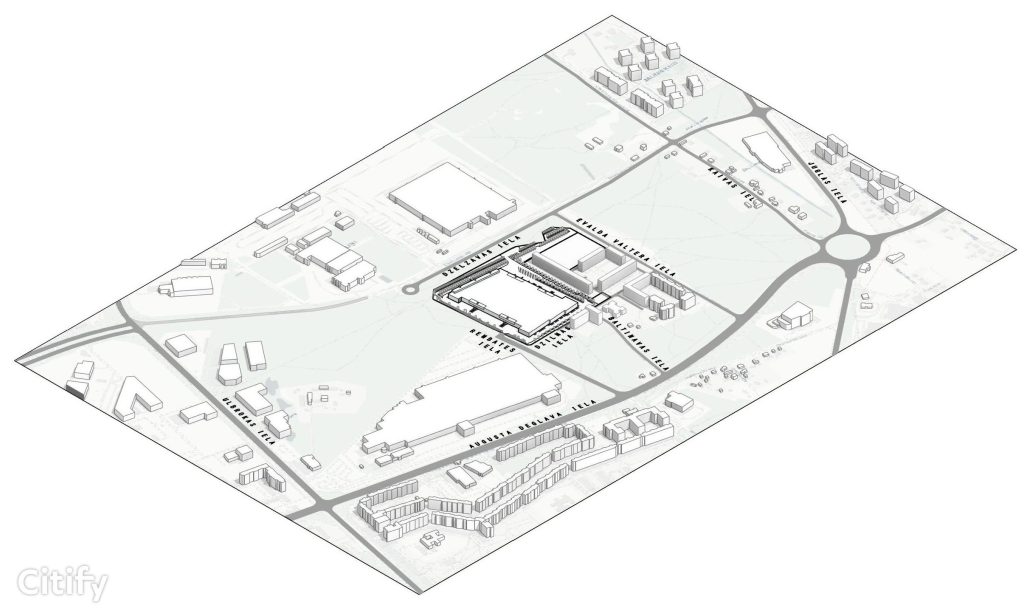 PICHE - Next parks (Rembates iela 1) - Lengvosios pramonės gamykla, Verslo centras, Kitas sporto objektas, Stock office - vizualizacija