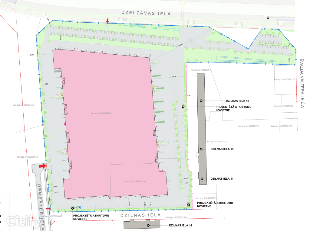 PICHE - Next parks (Rembates iela 1) - Lengvosios pramonės gamykla, Verslo centras, Kitas sporto objektas, Stock office - vizualizacija