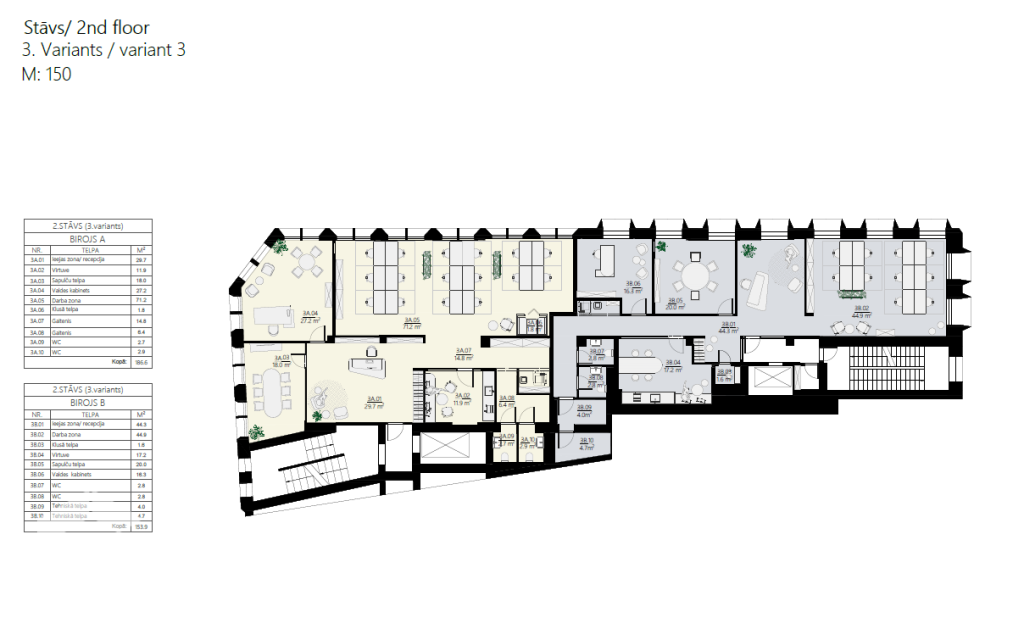 Kaļķu iela 26 (Kaļķu iela 26) - Verslo centras - vizualizacija