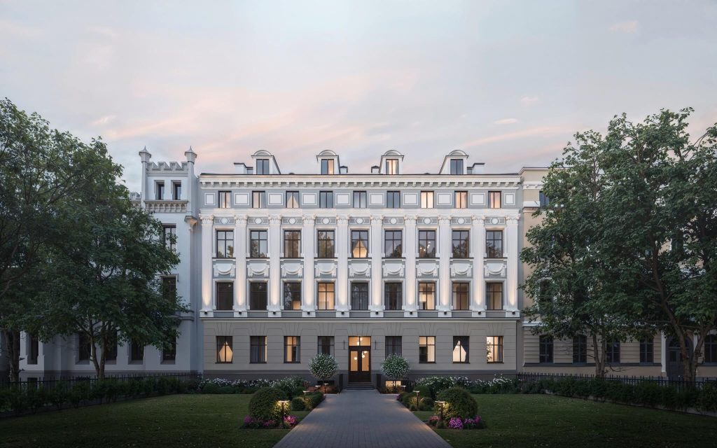 Kalpaka rezidence (Kalpaka bulvāris 7) - Korterelamu - visuaalne