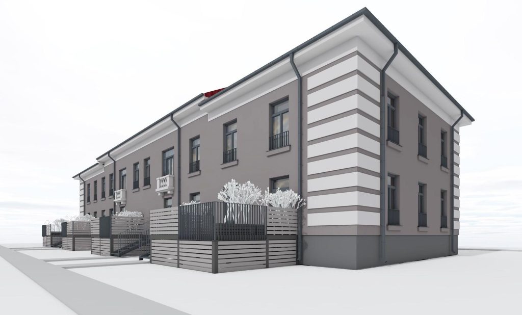 Katrīnas Dārzi (Katrīnas dambis 26 k-2) - Multi apartment - visualization