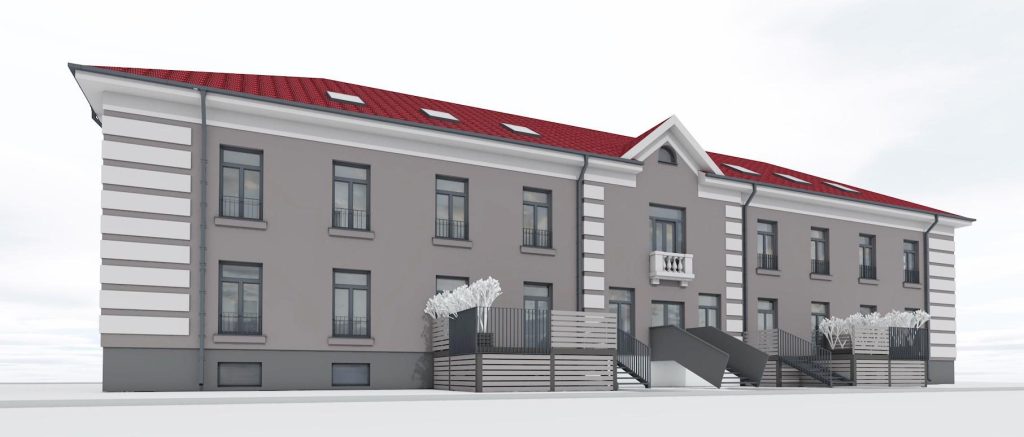 Katrīnas Dārzi (Katrīnas dambis 26 k-2) - Daudzdzīvokļu nams - vizualizācija