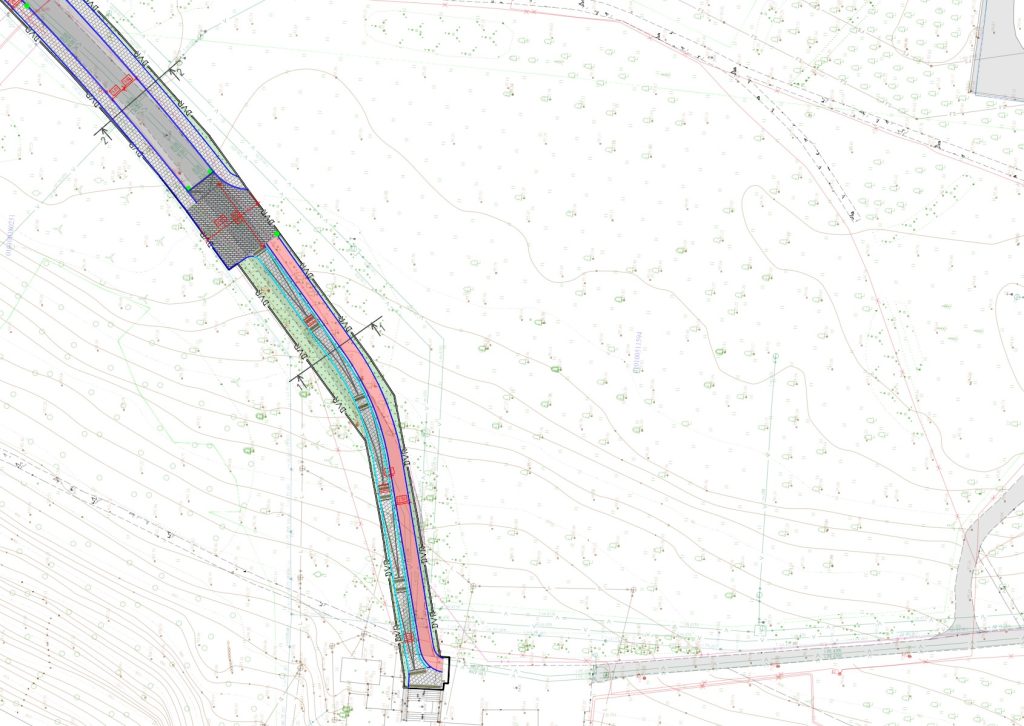 Kazimiero Jelskio g. atkarpa iki Parodų g. 11 (Kazimiero Jelskio g.) - Jalgrattatee, Tänav - visuaalne