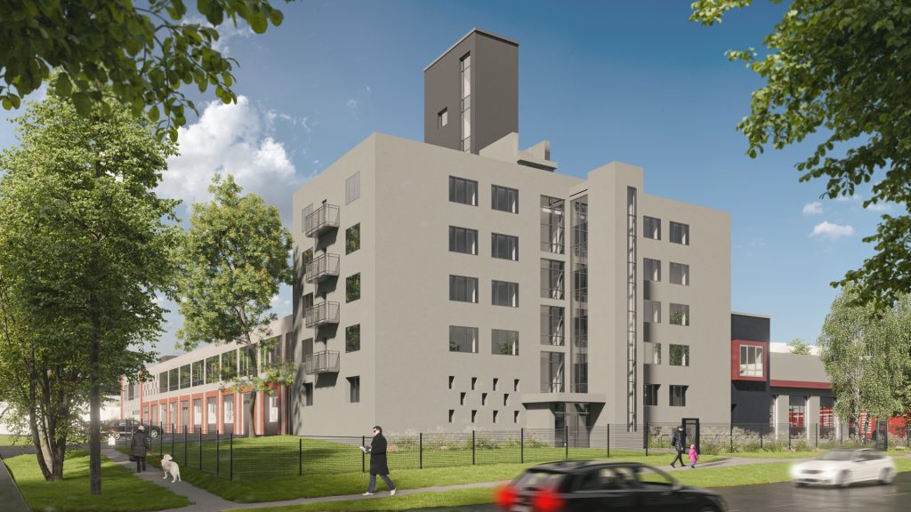 VUGD Ugunsdrošības, loģistikas un remonta bāze (Ķengaraga ielā 3, k-1) - Other institutional - visualization