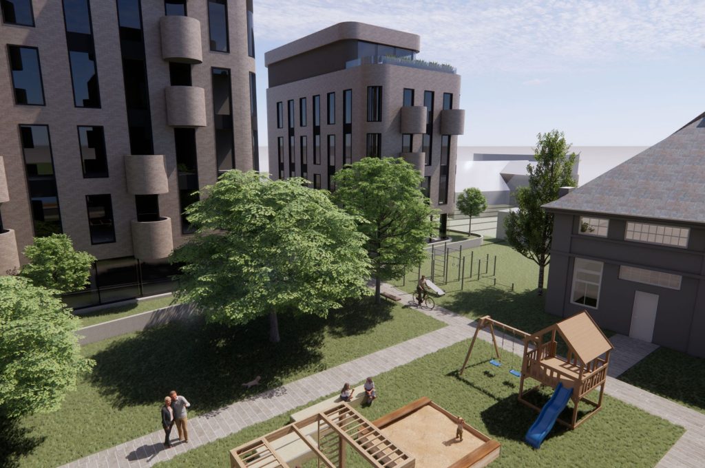 Kranto al. 6 (Kranto al. 6) - Daudzdzīvokļu nams - vizualizācija