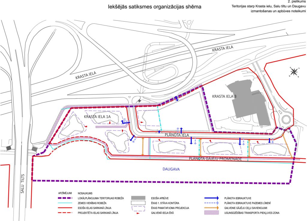 Krasta City (Krasta iela 1A) - Office center - visualization
