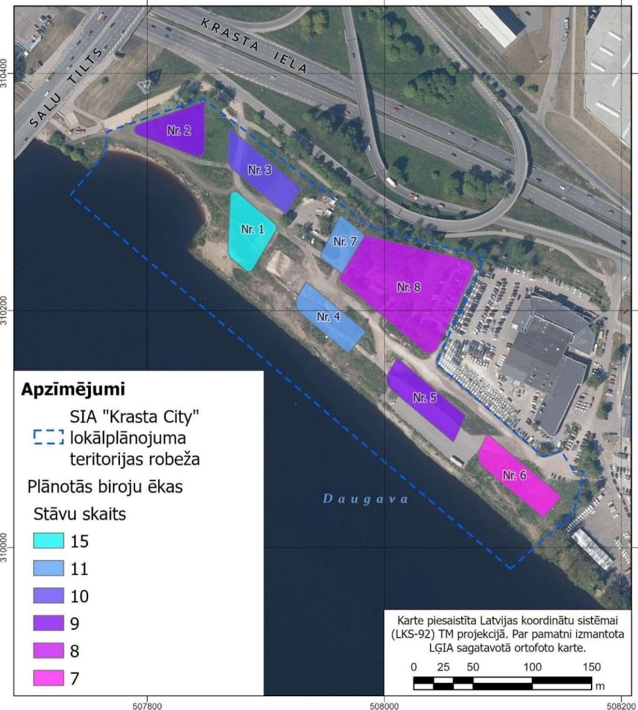 Krasta City (Krasta iela 1A) - Office center - visualization