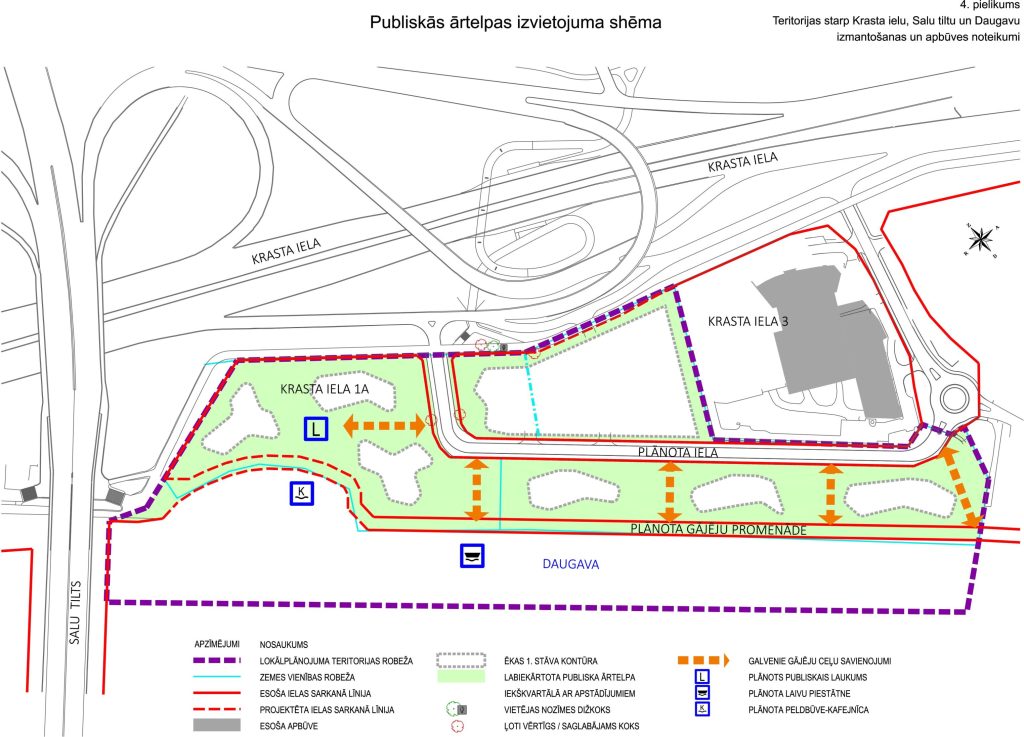 Krasta City (Krasta iela 1A) - Office center - visualization