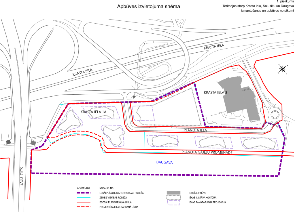 Krasta City (Krasta iela 1A) - Office center - visualization