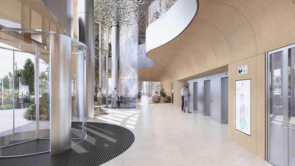 Krasta City - 1.Kārta - Krasta iela 1A (Krasta iela 1A) - Verslo centras - vizualizacija