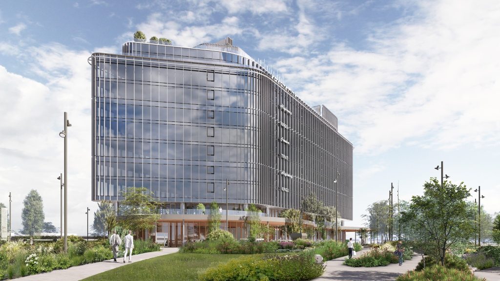 Krasta City - 1.Kārta - Krasta iela 1A (Krasta iela 1A) - Verslo centras - vizualizacija