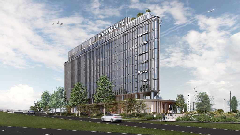 Krasta City - 1.Kārta - Krasta iela 1A (Krasta iela 1A) - Verslo centras - vizualizacija