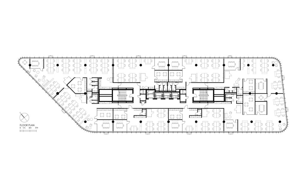Krasta City - 1.Kārta - Krasta iela 1A (Krasta iela 1A) - Verslo centras - vizualizacija