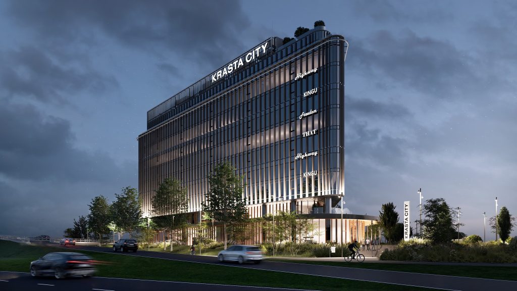 Krasta City - 1.Kārta - Krasta iela 1A (Krasta iela 1A) - Verslo centras - vizualizacija
