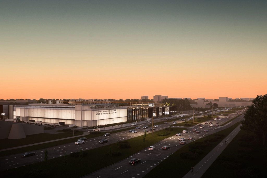 T/C ”MOLS” pārbūve (Krasta iela 46) - Tirdzniecības centrs - vizualizācija