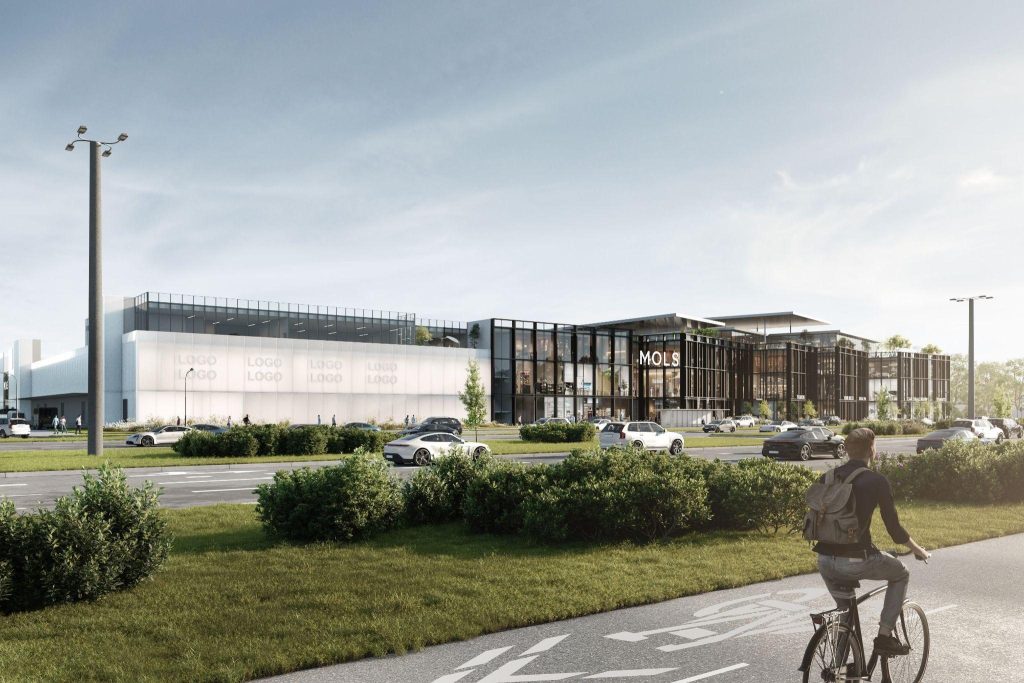T/C ”MOLS” pārbūve (Krasta iela 46) - Tirdzniecības centrs - vizualizācija