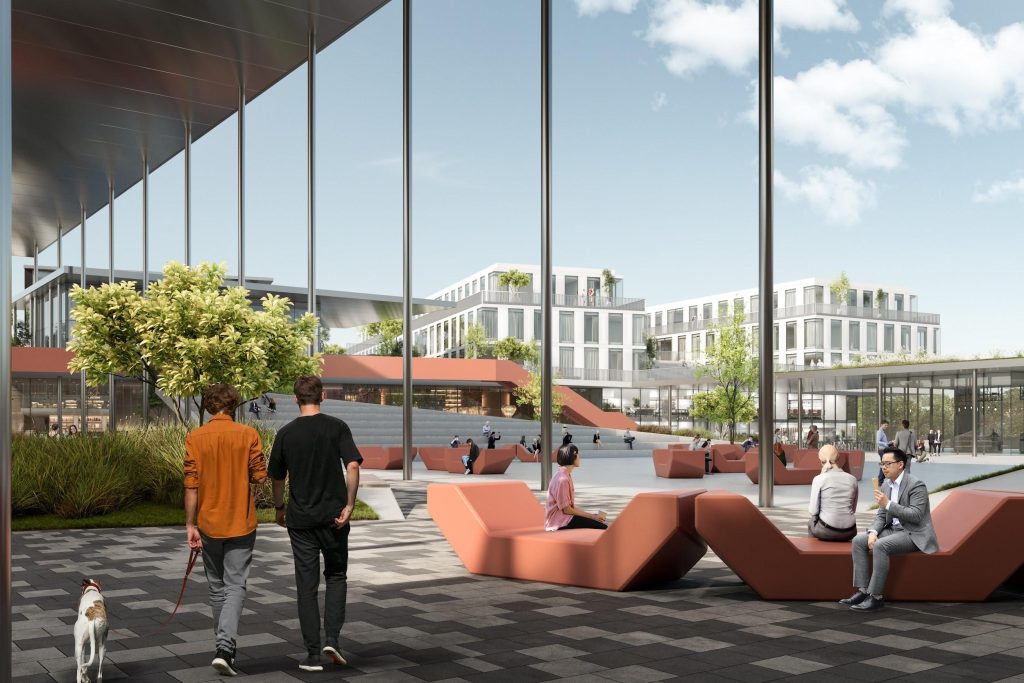 T/C ”MOLS” pārbūve (Krasta iela 46) - Tirdzniecības centrs - vizualizācija