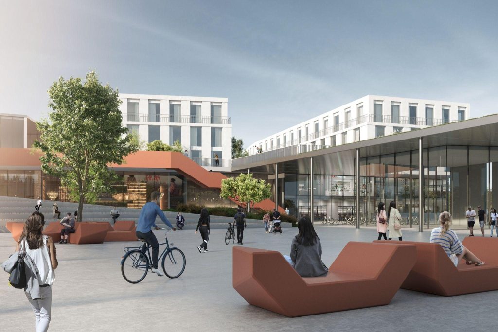 T/C ”MOLS” pārbūve (Krasta iela 46) - Tirdzniecības centrs - vizualizācija