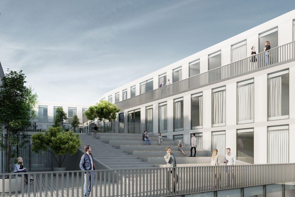 T/C ”MOLS” pārbūve (Krasta iela 46) - Tirdzniecības centrs - vizualizācija