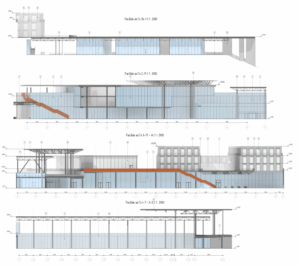 T/C ”MOLS” pārbūve (Krasta iela 46) - Tirdzniecības centrs - vizualizācija