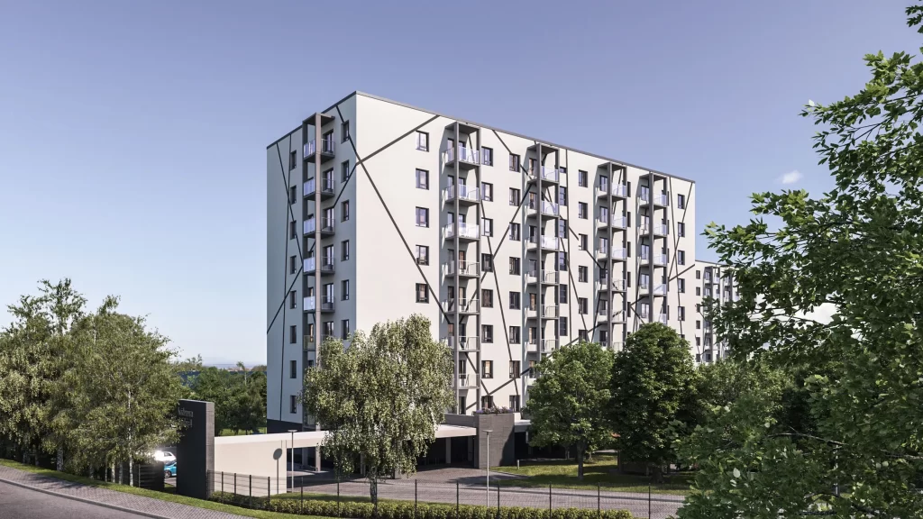 Krasta kvartāls - Krīdenera dambis 4 (Krīdenera dambis 4) - Daudzdzīvokļu nams - vizualizācija