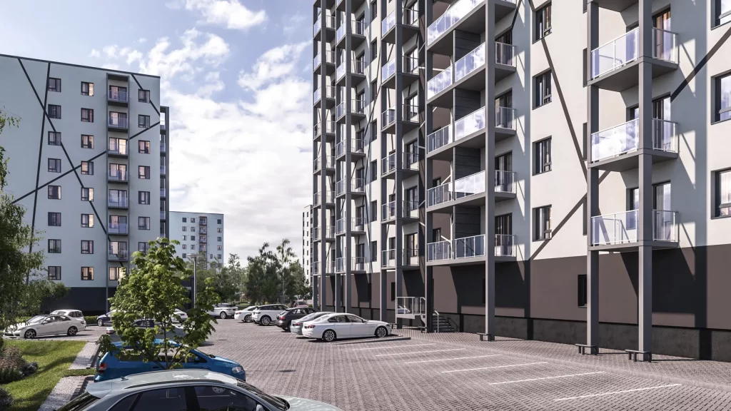 Krasta kvartāls - Krīdenera dambis 4 (Krīdenera dambis 4) - Daudzdzīvokļu nams - vizualizācija