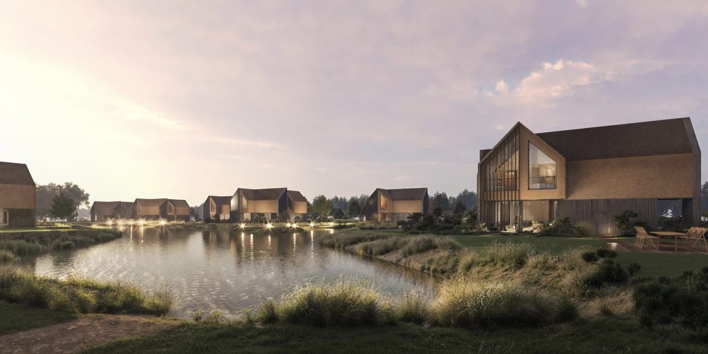 Krikštų g. 21 | sublokuoti namai (Krikštų g. 21, 21A, 21B, 21C, 21D, 21E, 21F, 21L) - Rindu mājas - vizualizācija