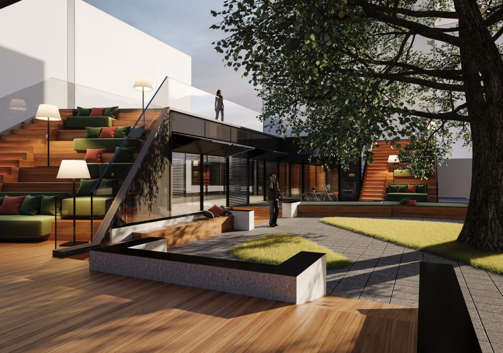 Barona Tirgus (Krišjāņa Barona iela 74) - Kita komercija - vizualizacija