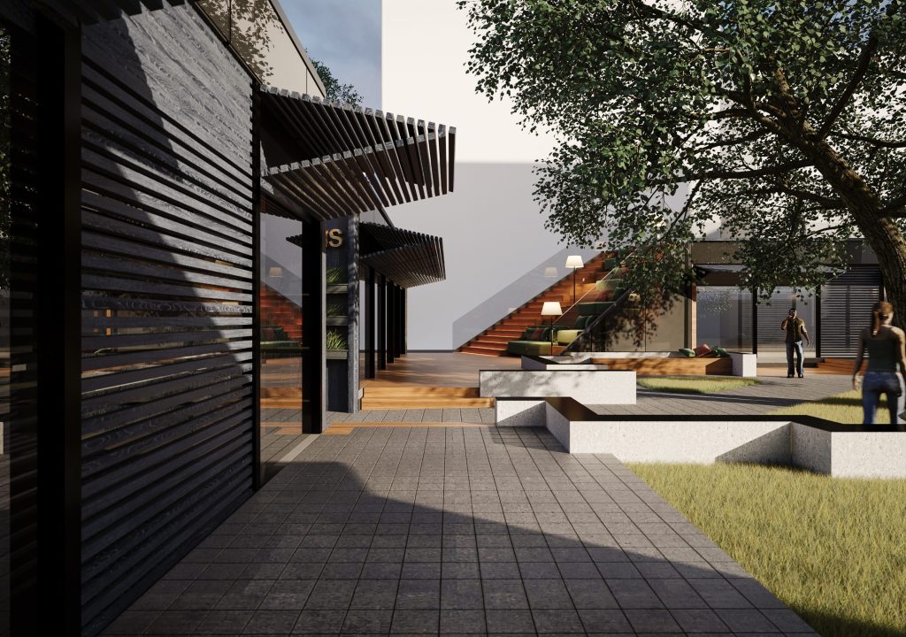 Barona Tirgus (Krišjāņa Barona iela 74) - Kita komercija - vizualizacija