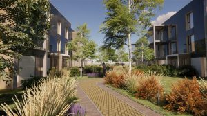 Krūmiņsalas iela 29 (Krūmiņsalas iela 29) - Rindu mājas, Daudzdzīvokļu nams