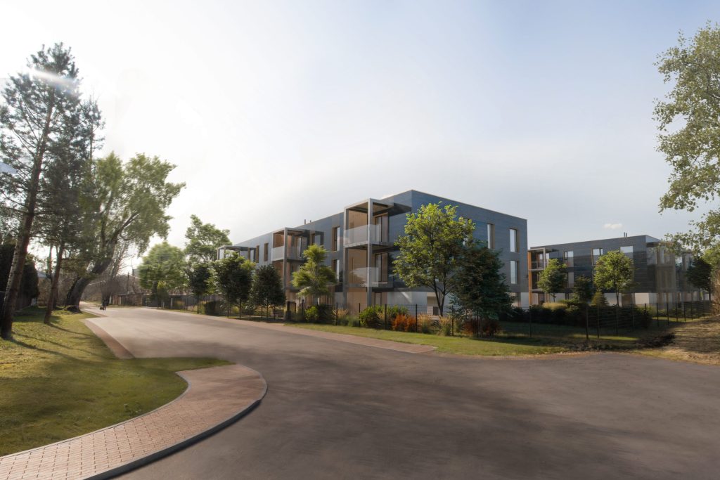 Krūmiņsalas iela 29 (Krūmiņsalas iela 29) - Daugiabutis, Sublokuoti namai - vizualizacija