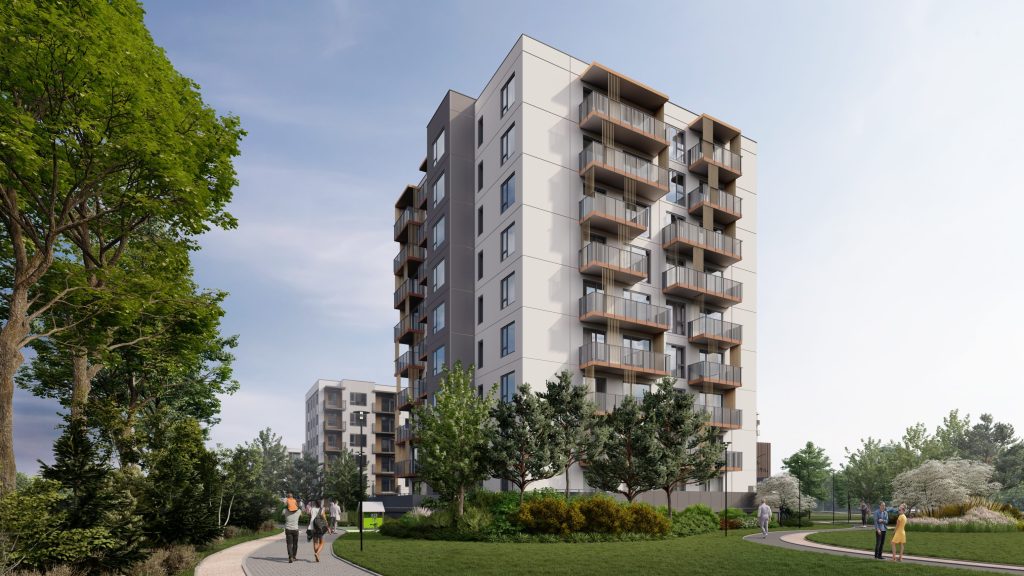 Trebū Home - 5. kārta (Kupriču iela 1D) - Multi apartment - visualization