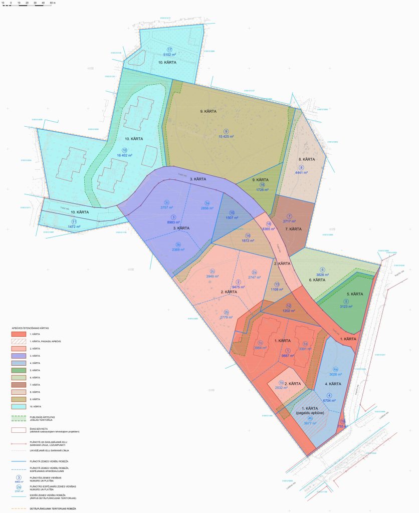 Trebū Home - 3. kārta - Infrastruktūras izbūve (Kupriču iela 1J, 3, 3A, 3C, 5D, 5F) - Road - visualization