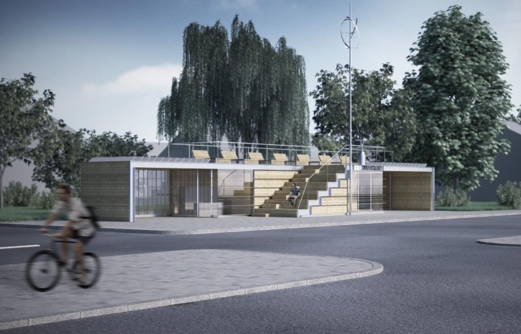 Autobusų stotis (L. Rėzos g. 6A) - Autobusu termināls - vizualizācija